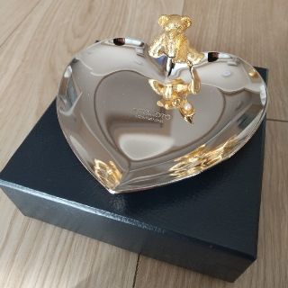 MIKIMOTO - ミキモト クマ ベアー ジュエリートレイ ハート型 パール付 ...