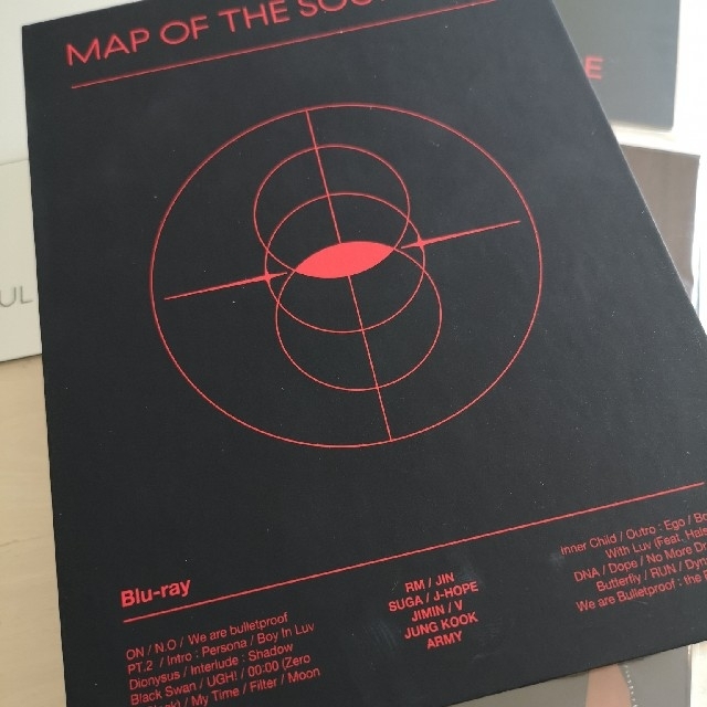 BTS MAP OF THE SOUL ON:E