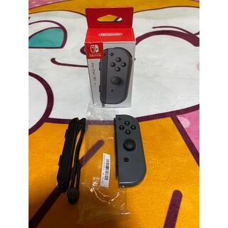 ニンテンドースイッチ(Nintendo Switch)の任天堂スイッチJoy-Conグレー右、＋側(家庭用ゲーム機本体)
