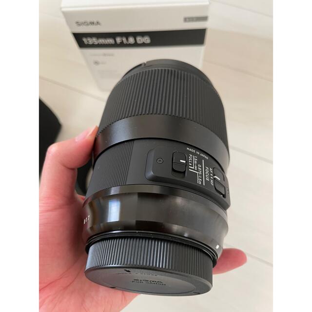 SIGMA(シグマ)のsabaさん専用sigma art 135mm f1.8 canon ef用 スマホ/家電/カメラのカメラ(レンズ(単焦点))の商品写真