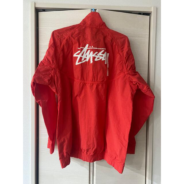 STUSSY(ステューシー)の【Mサイズ】 STUSSY / NIKE WINDRUNNER RED   メンズのジャケット/アウター(ナイロンジャケット)の商品写真