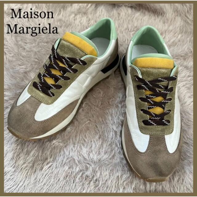 ◇新品◆ Maison Margielaカラーブロック スニーカー