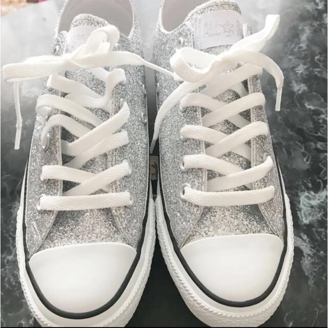 ★converseキラキラスニーカー★23.5㎝