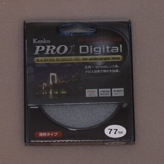 ケンコー(Kenko)のKenko PRO1DR-クロススクリーン(W)77mmクロス効果用(フィルター)