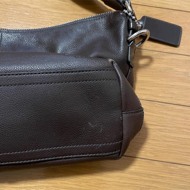 COACH(コーチ)のma様専用　coach コーチ メンズ ショルダーバッグ ブラウン 70312 メンズのバッグ(ショルダーバッグ)の商品写真