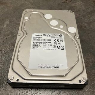 トウシバ(東芝)の中古 TOSHIBA MD04ACA400 4TB HDD 7200rpm(PCパーツ)