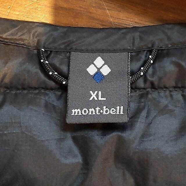 mont bell(モンベル)のサイズ:XL モンベル mont-bell　 ダウンベスト メンズのジャケット/アウター(ダウンベスト)の商品写真