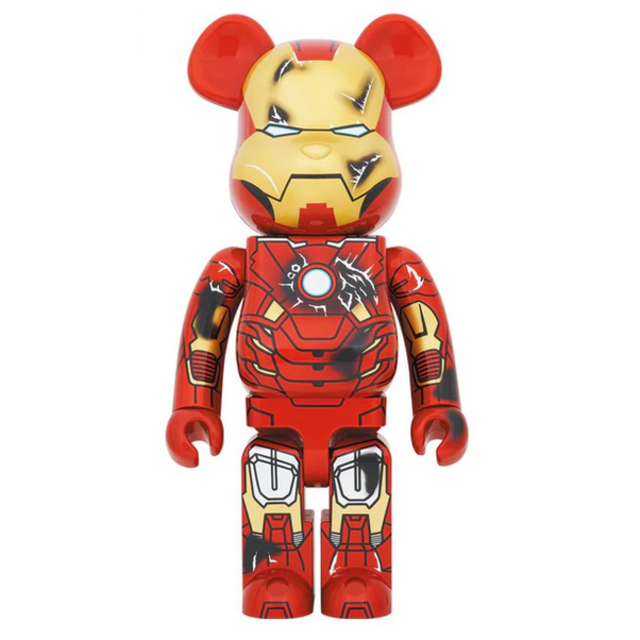 BE@RBRICK IRON MAN MARK VII DAMAGE 400%エンタメ/ホビー