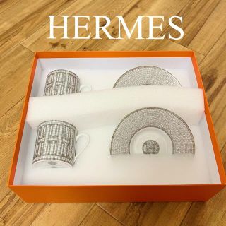 エルメス(Hermes)の【新品　ギフト包装】エルメス　モザイク　コーヒーカップ(グラス/カップ)