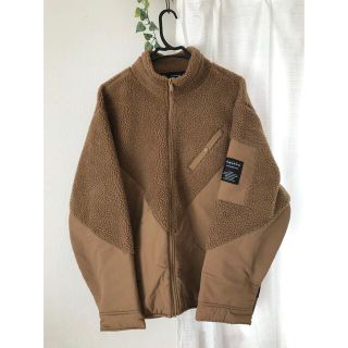 ジーユー(GU)の試着のみ　GU UNDERCOVER ボアフリースブルゾン XXL BROWN(ブルゾン)