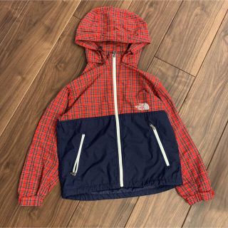 ノースフェイス(THE NORTH FACE) レッド 子供 ジャケット/上着(女の子