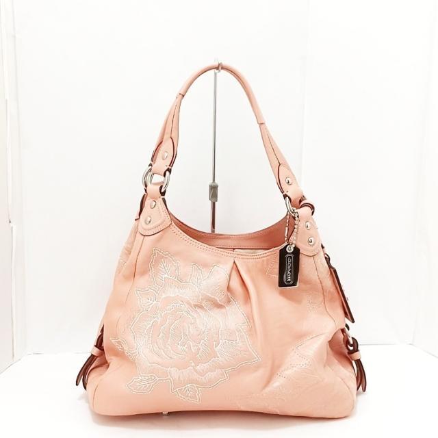 COACH - コーチ ハンドバッグ美品  - ライトピンク