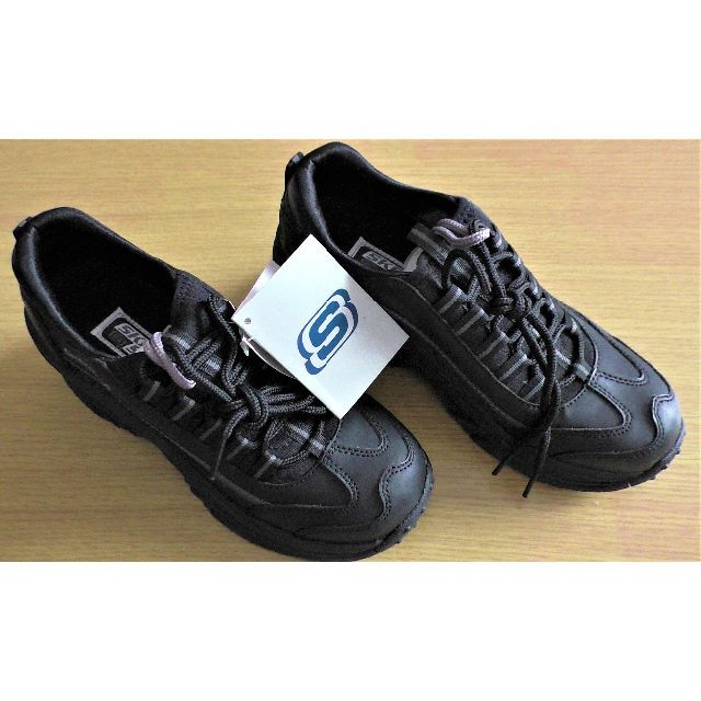SKECHERS(スケッチャーズ)のスケッチャーズ SKECHERS　厚底スニーカー　SKL9780黒 24.5cm レディースの靴/シューズ(スニーカー)の商品写真