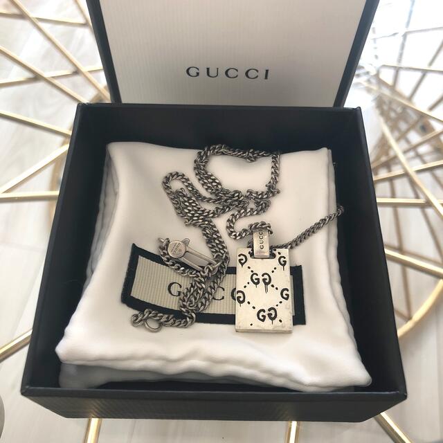 Gucci(グッチ)のGucci ゴースト　ネックレス メンズのアクセサリー(ネックレス)の商品写真
