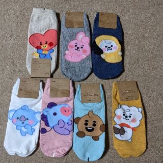 BT21ソックス７足セット　ベビータイプ(ソックス)