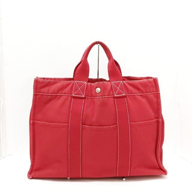 エルメス トートバッグ レッド キャンバス | www.mairie-bilieu.fr