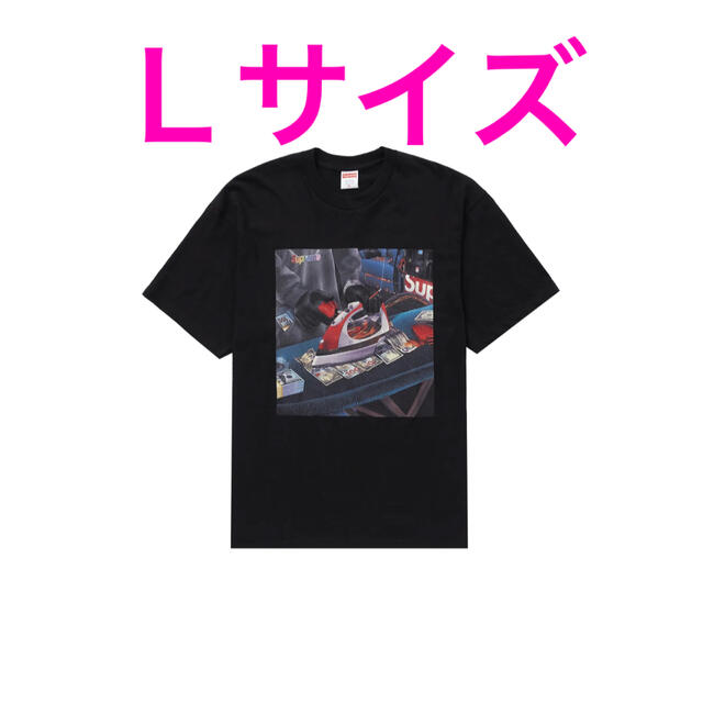 Supreme(シュプリーム)のSupreme Gas Tee Black シュプリーム　Lサイズ　22ss  メンズのトップス(Tシャツ/カットソー(半袖/袖なし))の商品写真