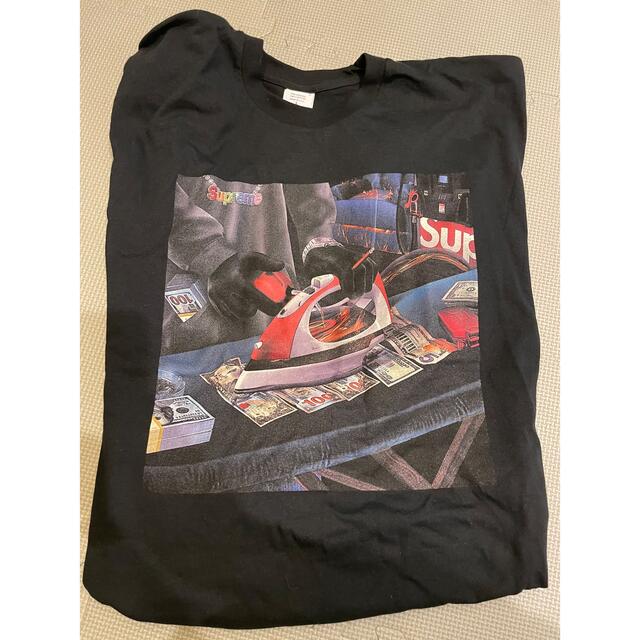 Supreme(シュプリーム)のSupreme Gas Tee Black シュプリーム　Lサイズ　22ss  メンズのトップス(Tシャツ/カットソー(半袖/袖なし))の商品写真