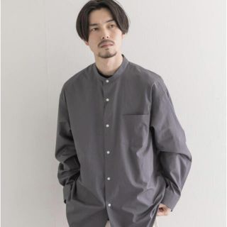 アーバンリサーチ(URBAN RESEARCH)のバンドカラー　シャツ(シャツ)