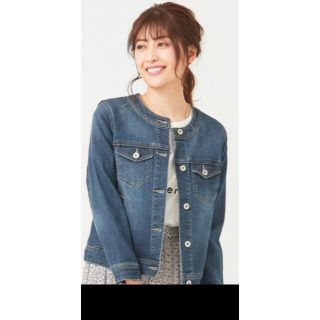 anysisデニムジャケット/Gジャン セール】 【洗える】ジャージーライク デニムジャケット （G