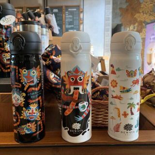 スターバックスコーヒー(Starbucks Coffee)の3本セット Starbucks スターバックス 魔法瓶 サーモス デワタバリ(水筒)