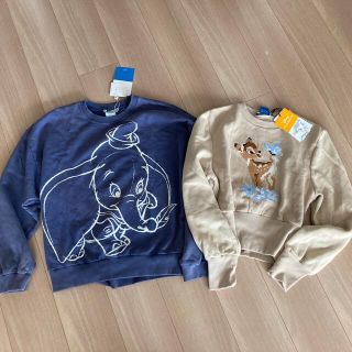 ZARA ザラ Disney ダンボ スウェット プルオーバー 裏起毛 S