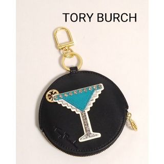 トリーバーチ(Tory Burch)の美品TORY BURCH トリーバーチ レザー 革 コインケース 小銭入れ 小物(コインケース)