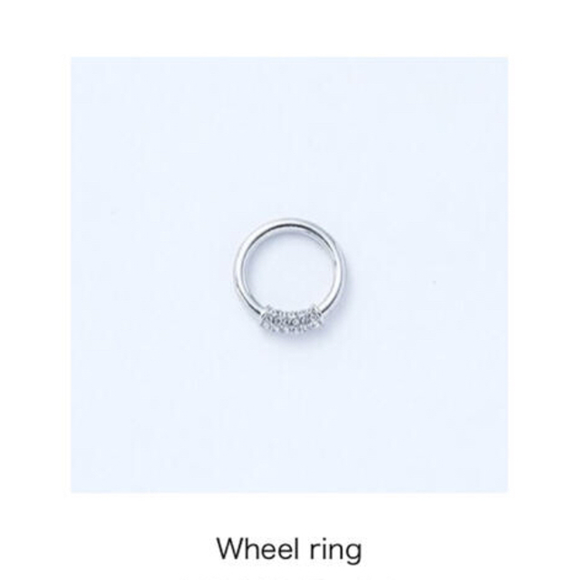 BEAUTY&YOUTH UNITED ARROWS(ビューティアンドユースユナイテッドアローズ)のソワリー    Soierie    wheel ring レディースのアクセサリー(リング(指輪))の商品写真