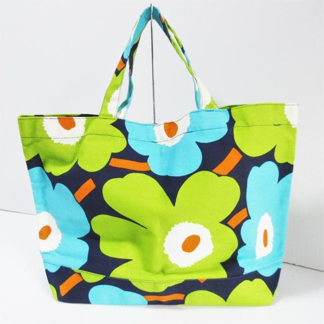 marimekko(マリメッコ)のマリメッコ トートバッグ - 花柄 レディースのバッグ(トートバッグ)の商品写真