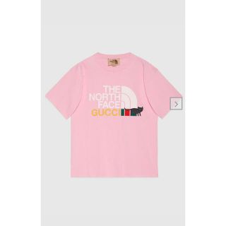 グッチ(Gucci)の値下げしました！ (新品未使用)GUCCI×the north faceTシャツ(Tシャツ/カットソー(半袖/袖なし))