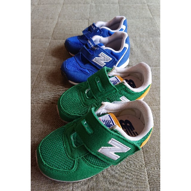 New Balance(ニューバランス)のnew balance ベビーキッズシューズ2点セット キッズ/ベビー/マタニティのベビー靴/シューズ(~14cm)(スニーカー)の商品写真