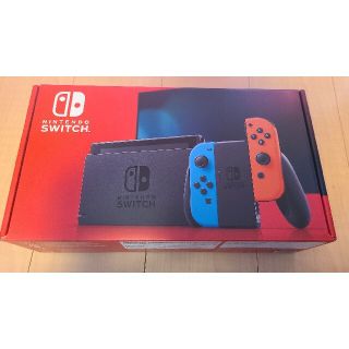 ニンテンドースイッチ(Nintendo Switch)の【新品未使用】Nintendo Switch 本体 ネオン(家庭用ゲーム機本体)