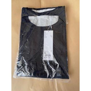 ユニクロ(UNIQLO)の新品タグ付き未開封 ユニクロ リラックスフィットクルーネックT XXL 黒(Tシャツ(半袖/袖なし))