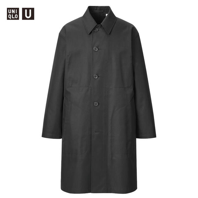 UNIQLO(ユニクロ)の◇UNIQLO Uステンカラーコート サイズS 黒  21aw ユニクロ ユー メンズのジャケット/アウター(ステンカラーコート)の商品写真
