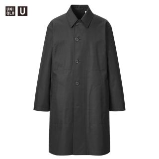 ユニクロ(UNIQLO)の◇UNIQLO Uステンカラーコート サイズS 黒  21aw ユニクロ ユー(ステンカラーコート)