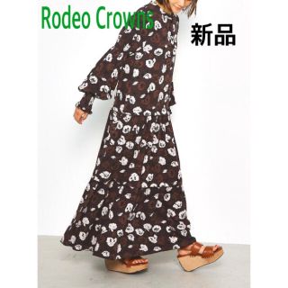 Rodeo Crowns ロデオクラウンズ クラシック フラワー ワンピース