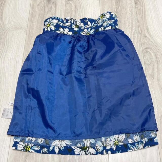 スカート 花柄 春 夏 レディースのスカート(ひざ丈スカート)の商品写真