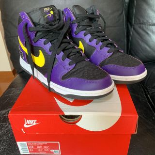 ナイキ(NIKE)のNIKE DUNK HIGH EMB レイカーズ(スニーカー)