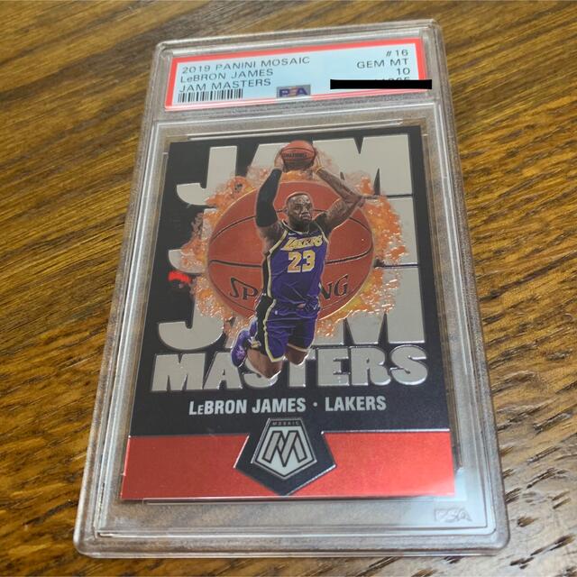 2019 PANINI MOSAIC LeBRON JAMES PSA10