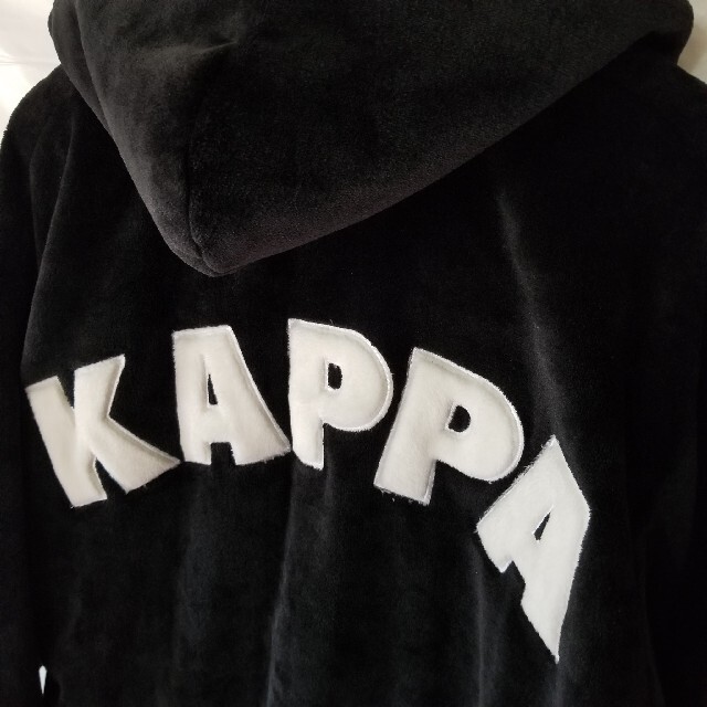 Kappa(カッパ)の新品　KAPPA　かっぱ　パーカー　BLACK レディースのトップス(パーカー)の商品写真