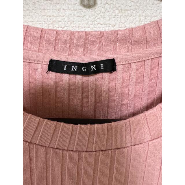 INGNI(イング)のINGNI イング ノースリーブ レディースのトップス(タンクトップ)の商品写真