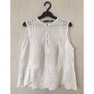 ザラ(ZARA)のZARA ノースリーブブラウス(シャツ/ブラウス(半袖/袖なし))