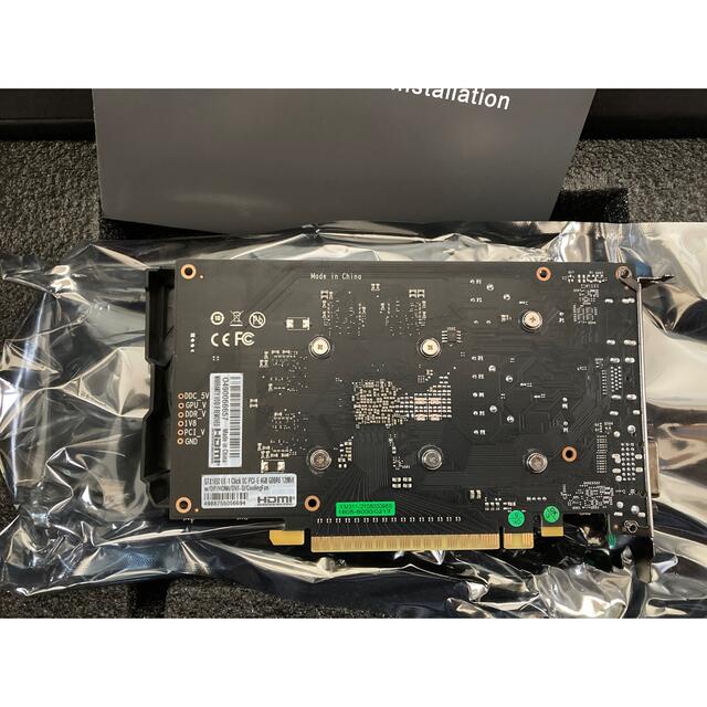 玄人志向 グラフィックボード GF-GTX1650D6-E4GB/DF3