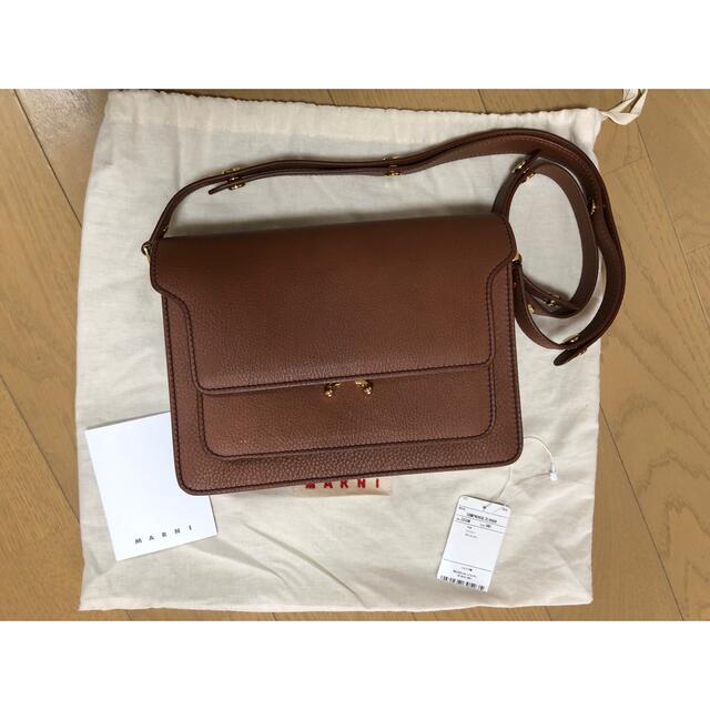 ★本日限定価格★【新品未使用】MARNI トランク　バッグ　ミディアム