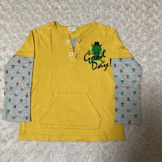 サンカンシオン(3can4on)の長袖Tシャツ110 ロンT(Tシャツ/カットソー)