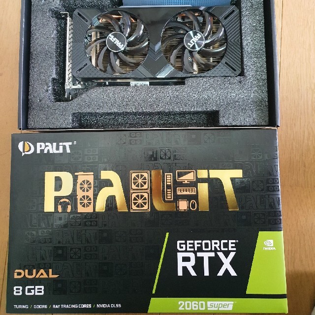 スマホ/家電/カメラ【即日発送】GeForce RTX 2060 super 8GB  palit