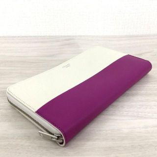 celine - 未使用品 セリーヌ ラウンドファスナー長財布 バイカラー 428