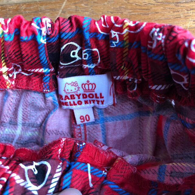 BABYDOLL(ベビードール)のBABYDOLL ショートパンツ 90 キッズ/ベビー/マタニティのキッズ服女の子用(90cm~)(パンツ/スパッツ)の商品写真