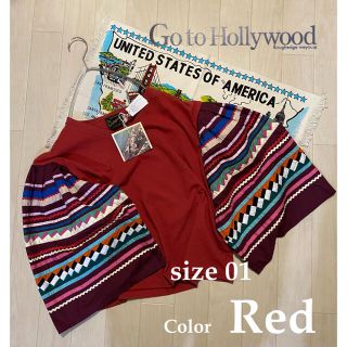 ゴートゥーハリウッド(GO TO HOLLYWOOD)の新品★gotohollywood パッチワーク袖 カットソー 01 150(Tシャツ/カットソー)