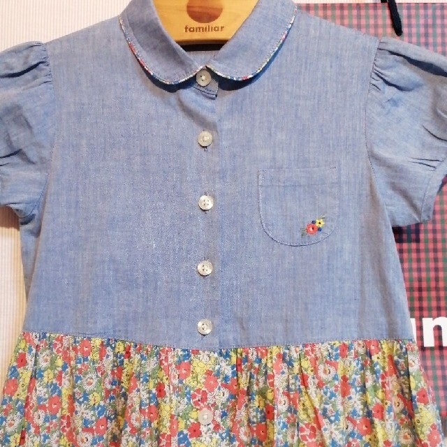 familiar(ファミリア)の専用　ファミリアワンピース キッズ/ベビー/マタニティのキッズ服女の子用(90cm~)(ワンピース)の商品写真